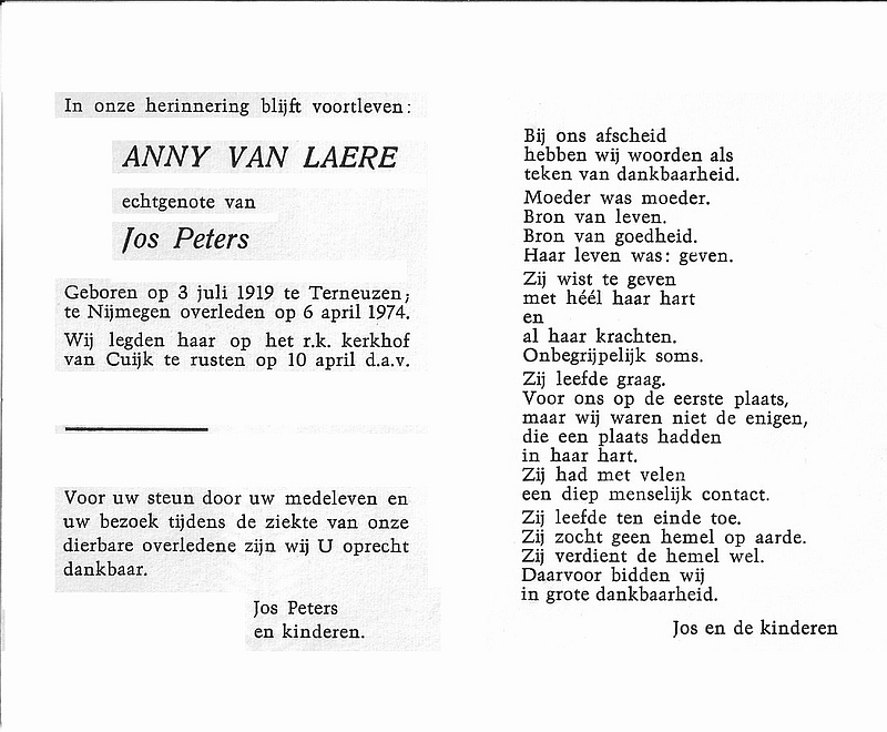 Anny Van Laere