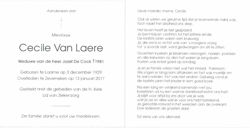 Cecile Van Laere