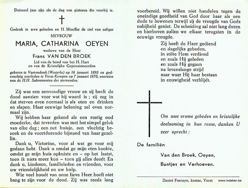 Maria Catharina Oeyen
