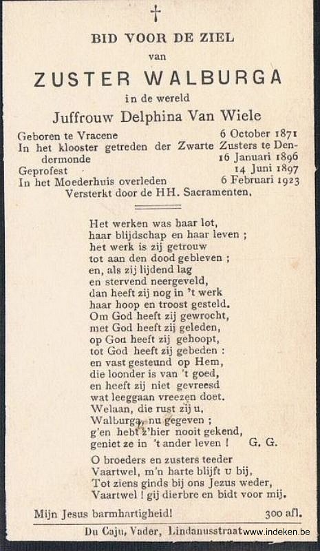Delphina Van De Wiele