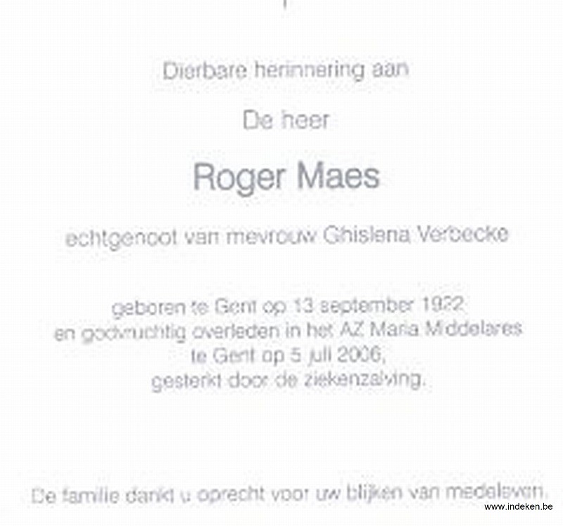 Roger Maes