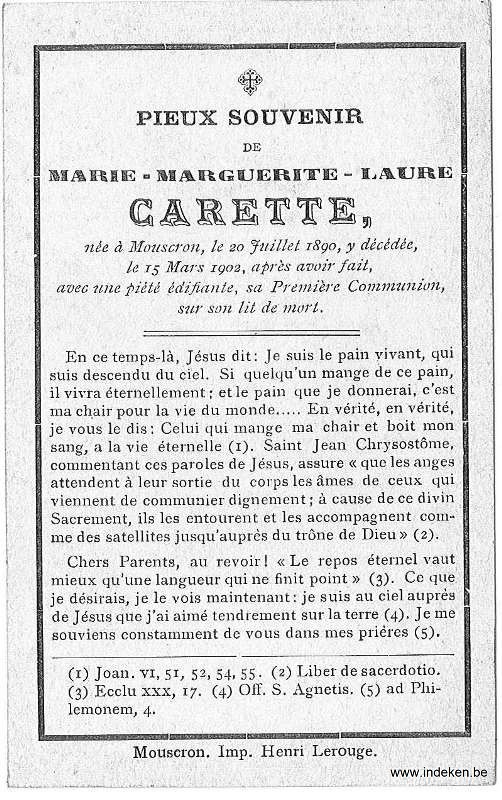 Marie Marguerite Louise Carette
