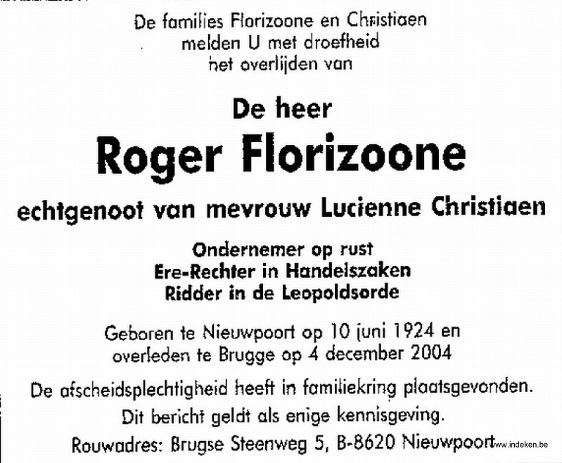 Roger Florizoone