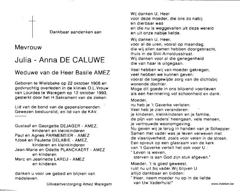 Julia Anna De Caluwe