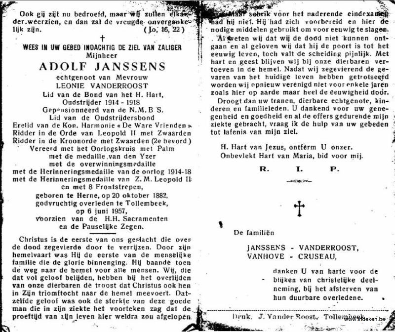 Adolphus Janssens