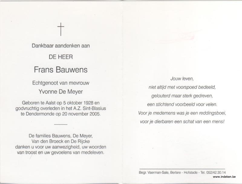 Frans Bauwens
