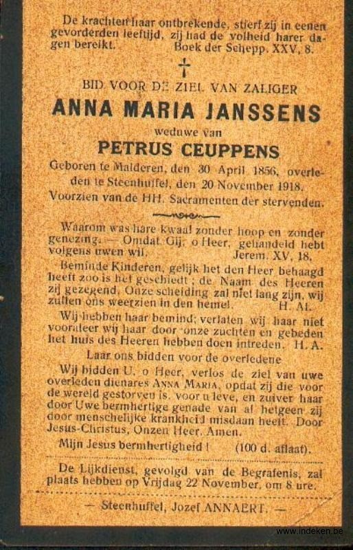 Anna Maria Janssens