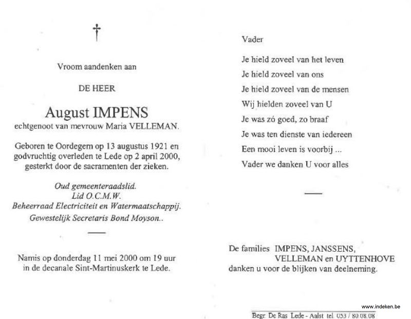 August Impens