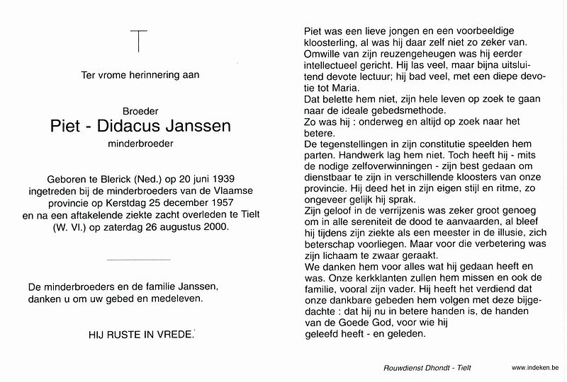 Piet Janssen