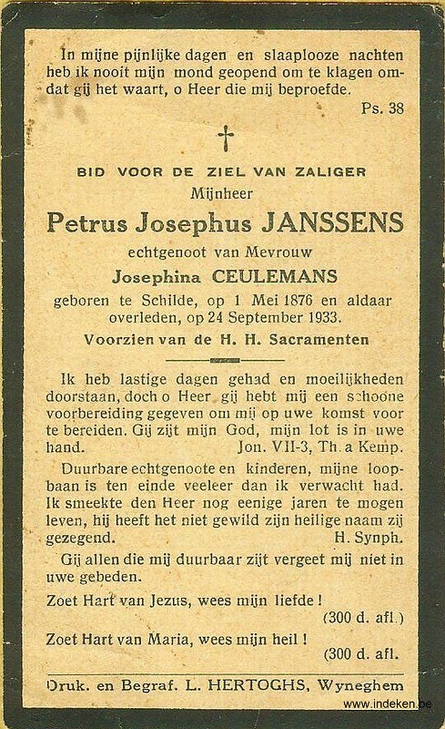 Petrus Josephus Janssens
