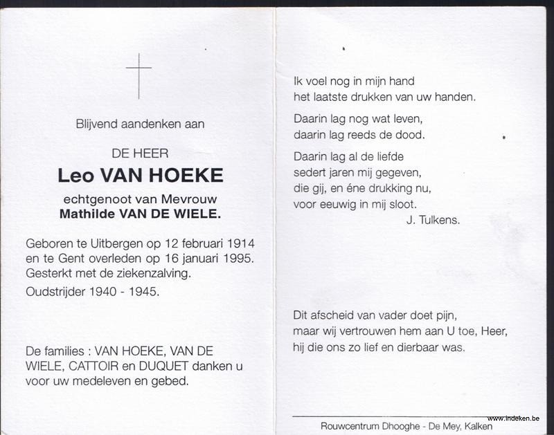 Leo Van Hoeke