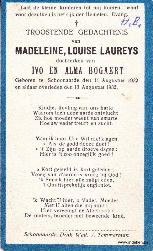 Madeleine Louise Laureys