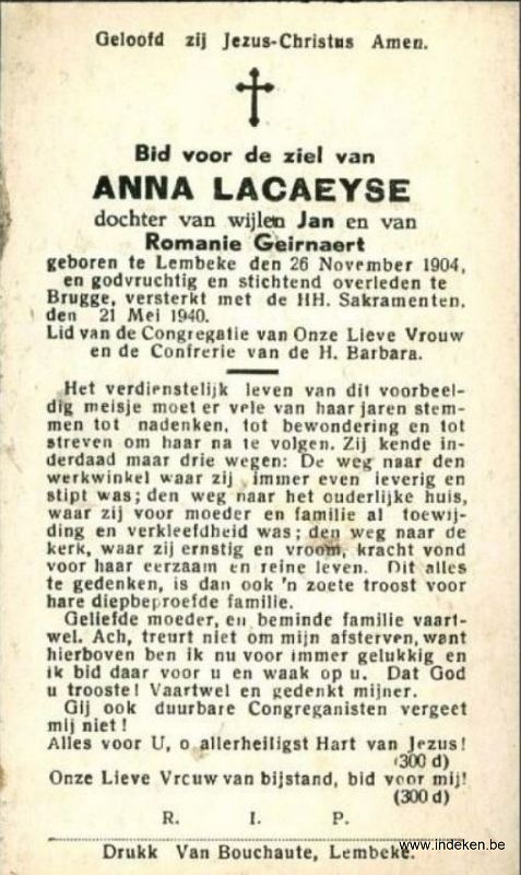 Anna Lacaeyse