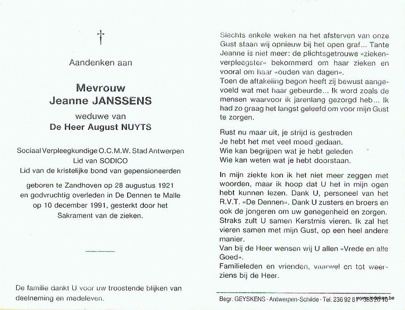 Jeanne Janssens