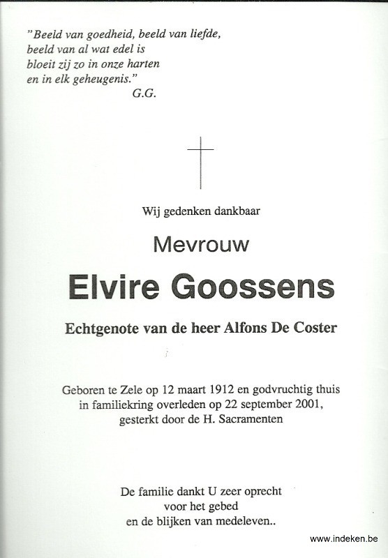 Elvire Goossens