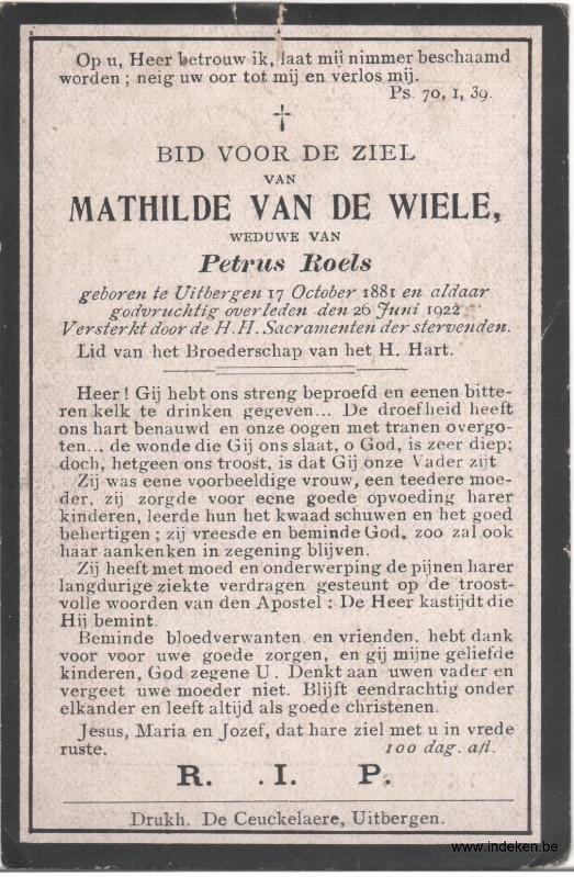 Mathilde Van De Wiele