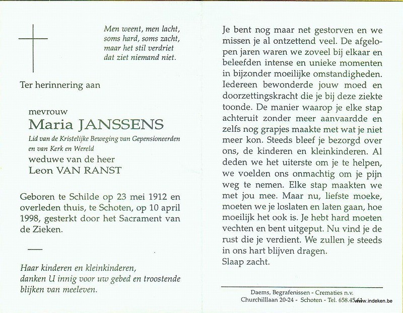 Maria Janssens