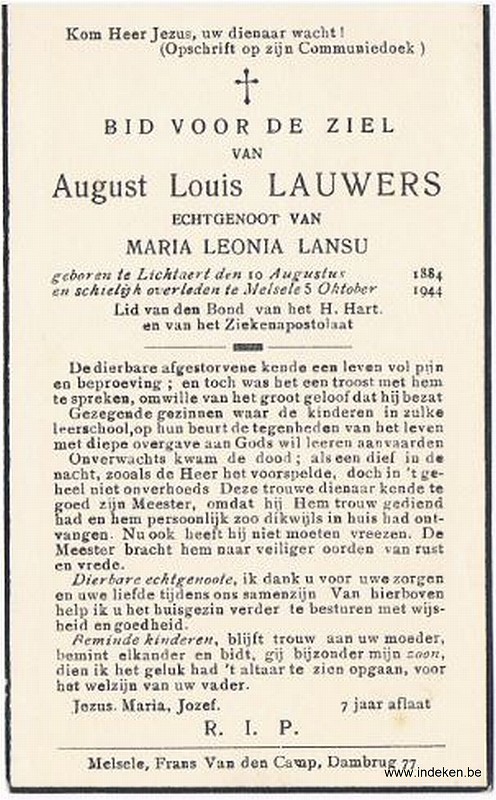 August Louis Lauwers