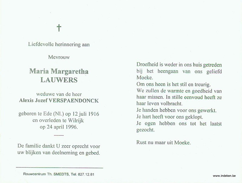 Maria Margaretha Lauwers