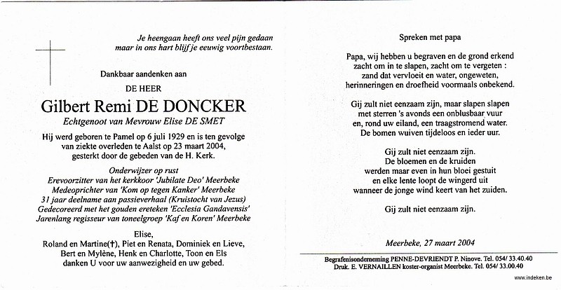 Gilbert De Doncker
