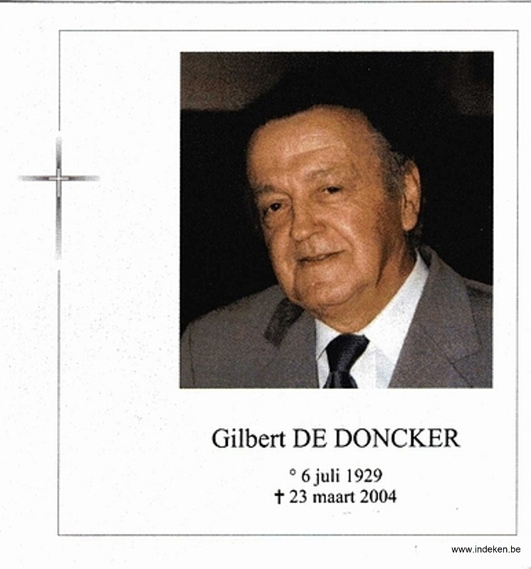 Gilbert De Doncker
