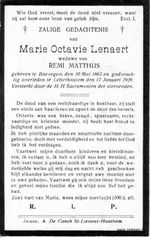 Marie Octavie Lenaert