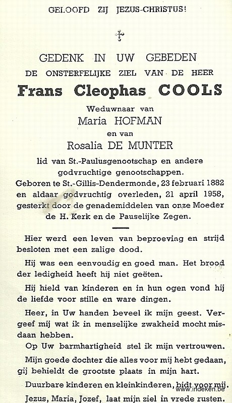 Frans Cleophas Cools