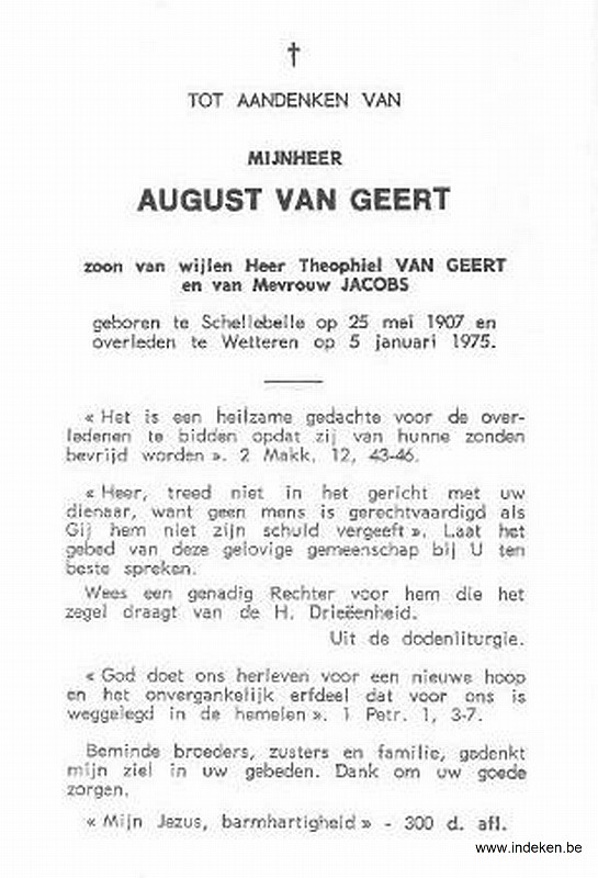 August Van Geert