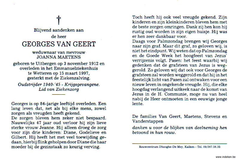 Georges Van Geert