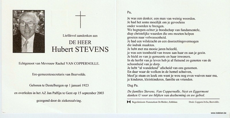 Hubert Stevens