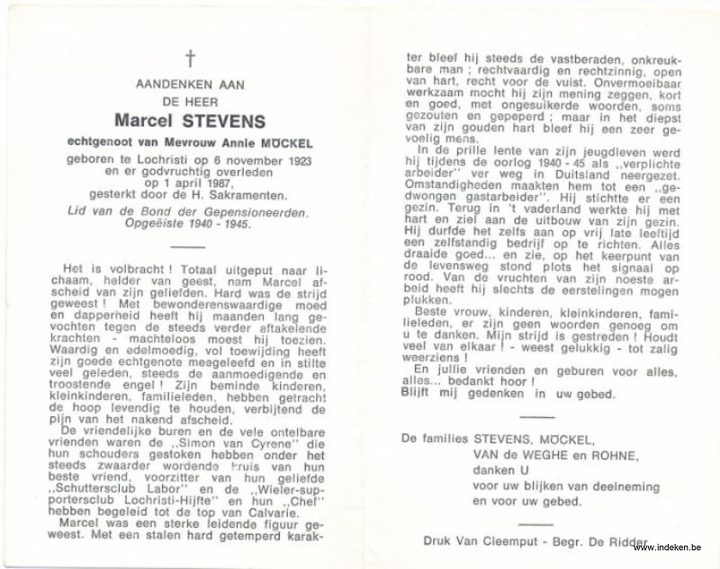 Marcel Stevens