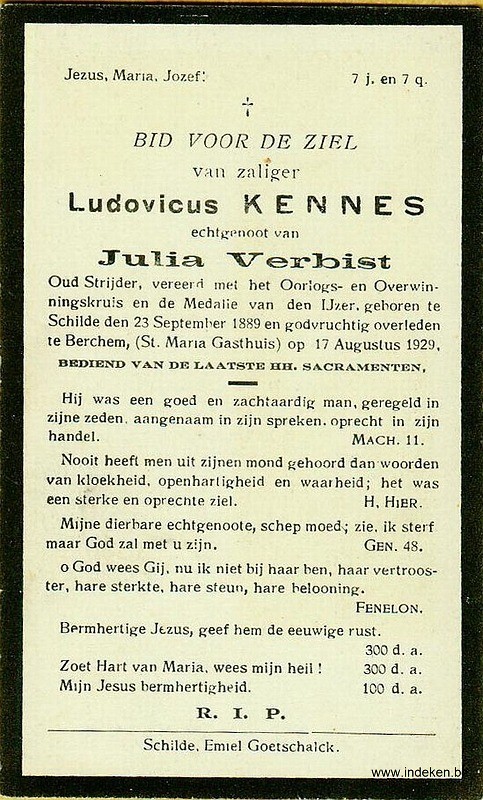 Ludovicus Jacobus Kennes