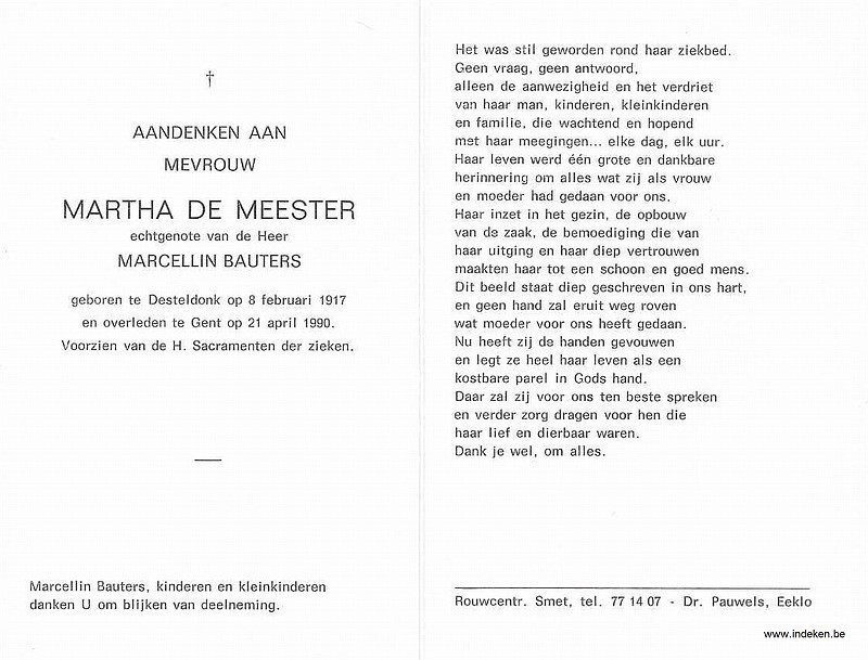Martha De Meester