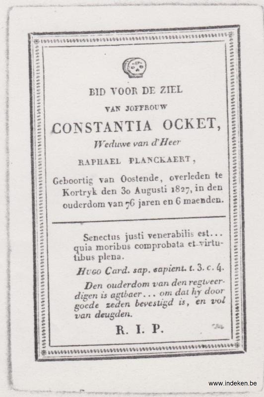 Constantia Theresia Ocket