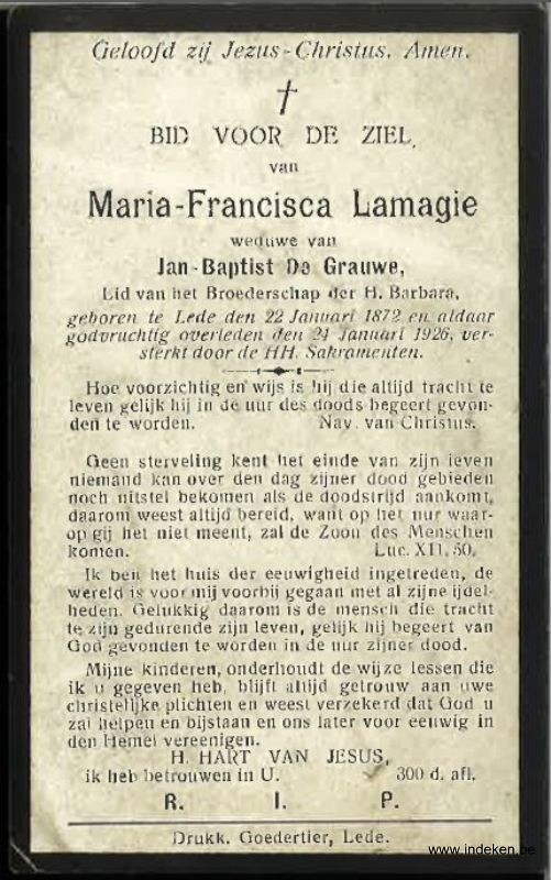 Maria Francisca Lamagie