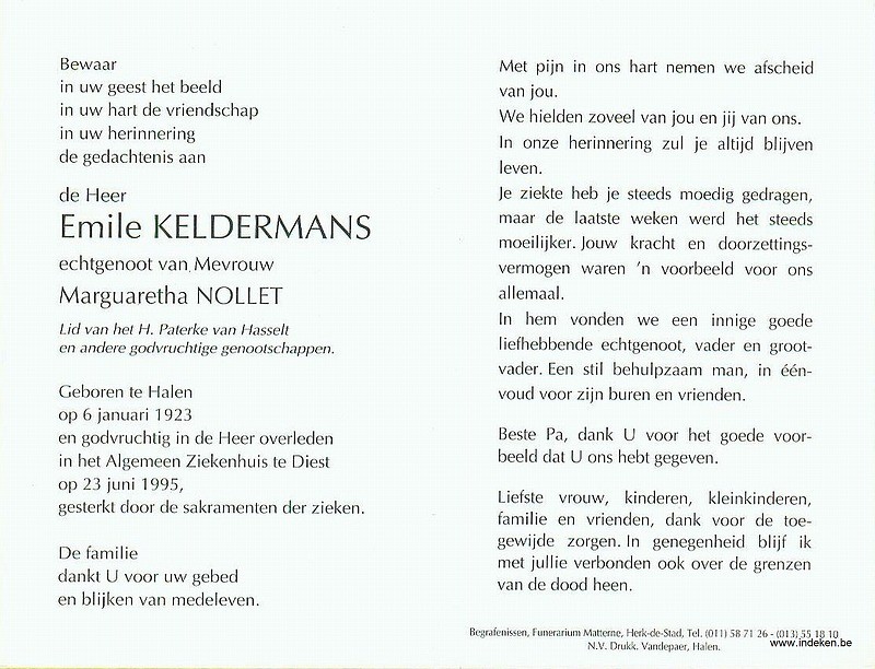 Emile Keldermans