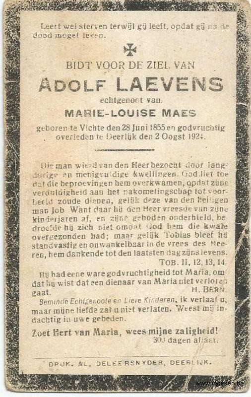 Adolf Laevens