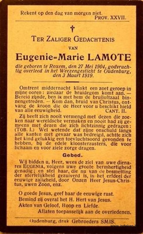 Eugenie Marie Lamote