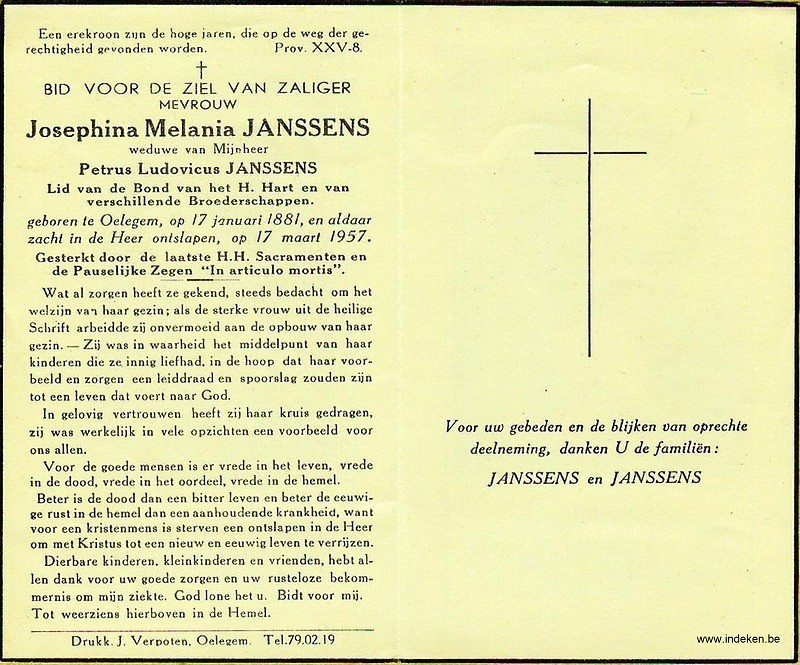 Josephine Melania Janssens