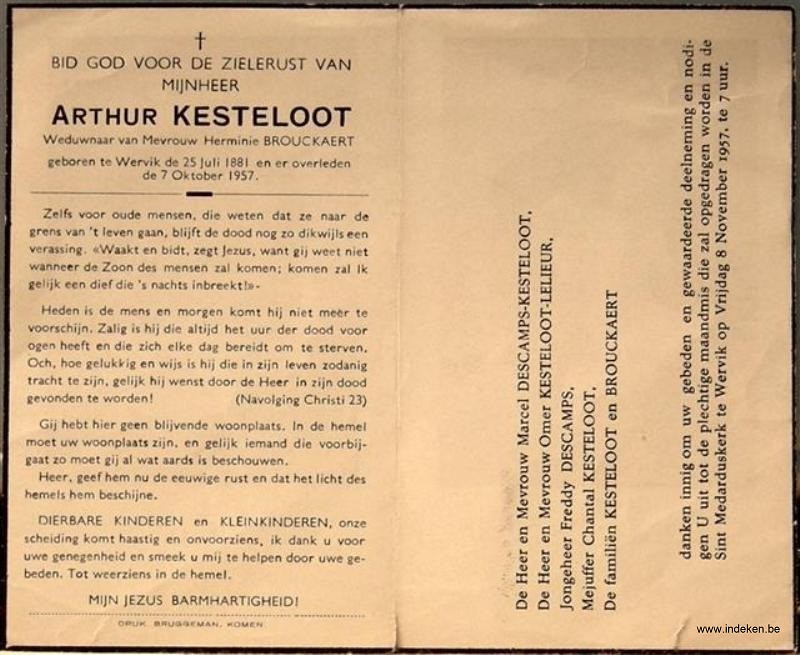 Arthur Joseph Kesteloot