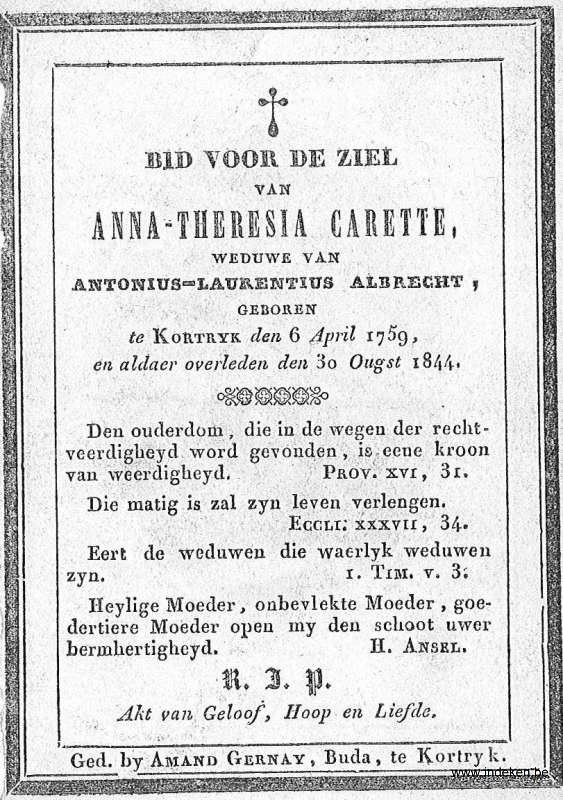 Anna Theresia Josepha Carette