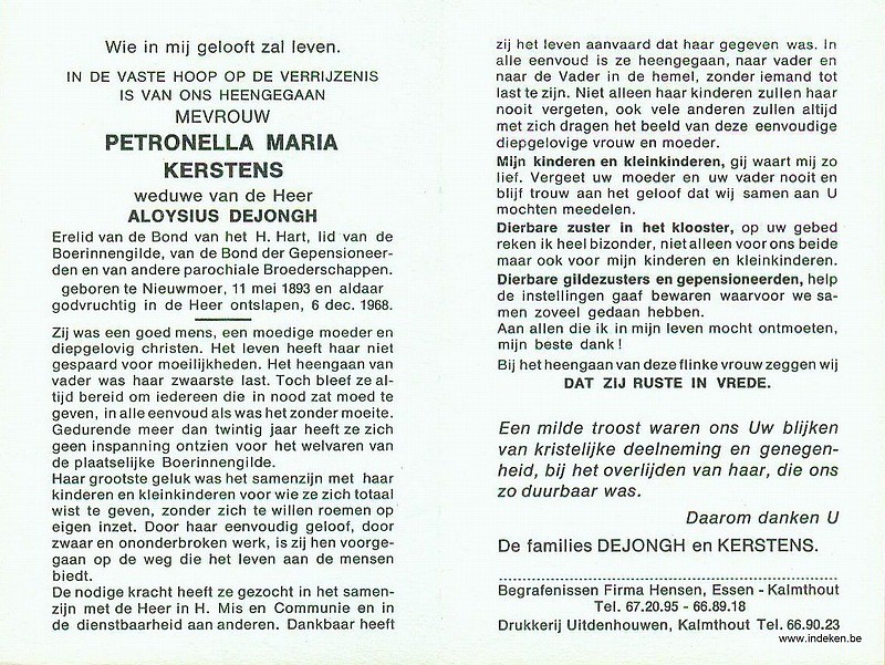 Petronella Maria Kerstens