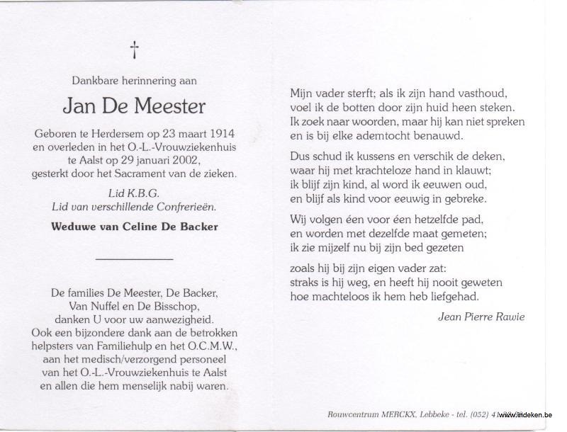 Jan De Meester