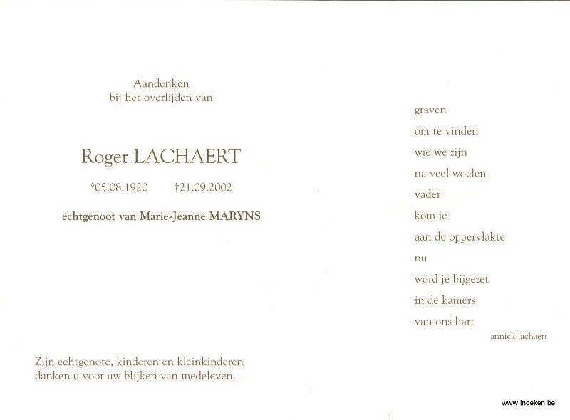 Roger Lachaert