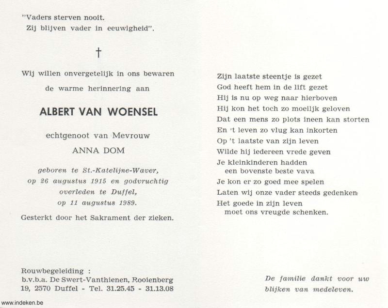Albert Van Woensel
