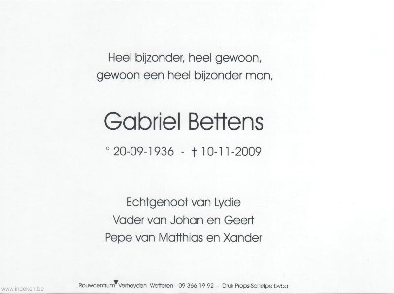 Gabriel Bettens