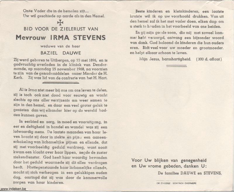Irma Sofia Stevens