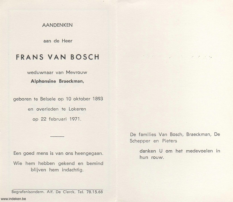 Frans Van Bosch