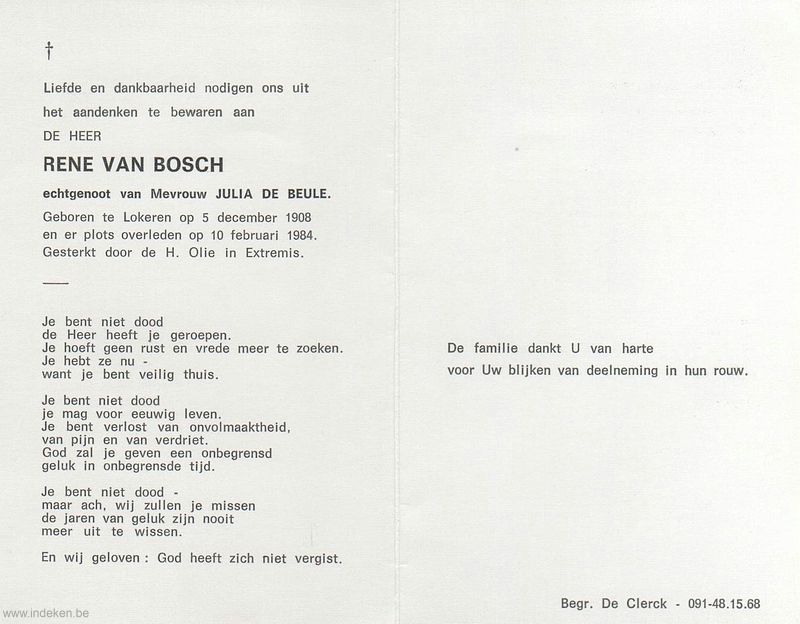 Rene Van Bosch