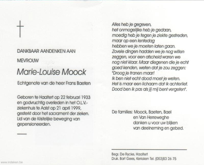 Marie-Louise Moock
